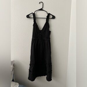 Left of center women’s black dress anthropology size medium